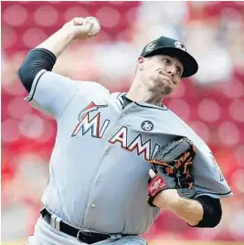  ?? GARY LANDERS/AP ?? Tom Koehler is headed to the Toronto Blue Jays after nearly a decade in the Marlins organizati­on.