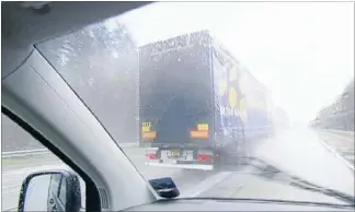  ??  ?? Windscreen wipers: It doesn’t cost much to replace your wipers and the difference in the worst conditions can be startling.