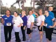  ?? SUBMITTED PHOTO ?? Members of the Broward Regional Health Planning Council team take part in the FLIPANY Fun Run. From left are Rachel Williams, Laurie Colon, Joanne Richter, Edwidge Solages, Yolanda Falcone and Lindsay Corrales.