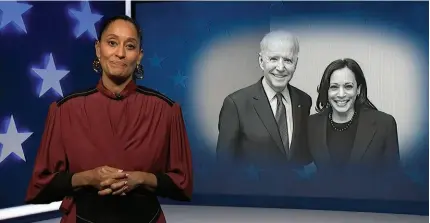  ??  ?? Top: Vice President-elect Kamala Harris and President-elect Joe Biden attend an event in Wilmington, Del., in December.