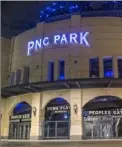  ?? Emily Matthews/Post-Gazette ?? PNC Park’s name isn’t changing for now: The Pirates and the bank have extended their deal.