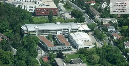  ?? PHOTO: VAMED AG ?? Neurologic­al Rehabilita­tion Center Rosenhügel, Vienna, Austria