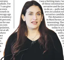  ?? PHOTO: GETTY IMAGES ?? Luciana Berger: game changer?