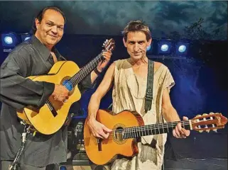  ?? ?? REGRESO. A ocho años de su show en el Teatro Solís, Diego Cortés y Albert Plá regresan a Montevideo.