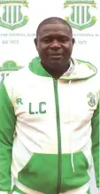  ??  ?? CAPS United coach Lloyd Chitembwe