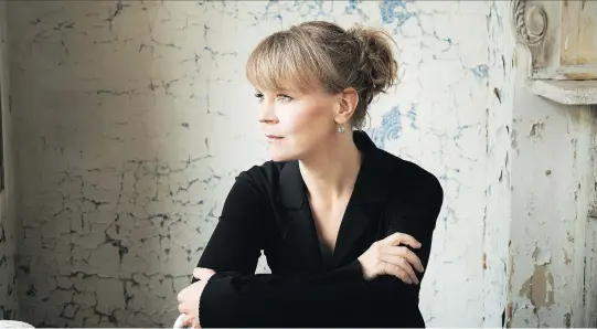  ?? SIMON FOWLER ?? Susanna Mälkki will conduct the OSM for the second time at the Lanaudière Festival on Saturday. “Of course the orchestra has mentioned that they are ‘on search’ (for a conductor),” Mälkki says. “But I think it is important that we meet. We haven’t...