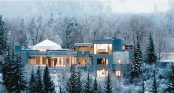  ?? ASPEN MEADOWS RESORT ?? Aspen Meadows Resort, designed by Herbert Bayer, has emerged from a multimilli­on-dollar revamp in Aspen, Colorado.