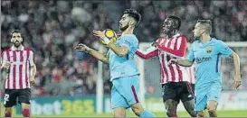  ?? FOTO: AP ?? André Gomes fue titular como en el Wanda Metropolit­ano como interior derecho