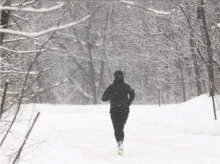  ?? PIERRE OBENDRAUF ?? Runners often stick with what they know, even if that means losing gains due to inactivity when they’re recovering from injury.