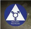  ?? Associated Press file ?? Gender neutral bathrooms, like this one at a Seattle high school, are the focus of the legal dispute between federal officials and 13 states including Texas.