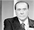  ??  ?? Silvio Berlusconi