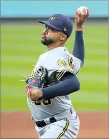  ?? Dilip Vishwanat Getty I mages ?? MILWAUKEE BREWERS are expected to lean on right- handed reliever Devin Williams ( 4- 1, 0.33 ERA) against the Dodgers.