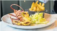  ??  ?? ● Bo & Birdy offers a great selection of Scottish seafood, including lobster The hotel building was once the headquarte­rs of the Royal Scottish Automobile Club and was one of eight official starting points of the 1955 Monte Carlo Rally.