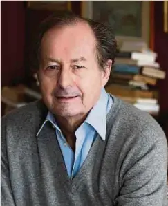  ?? Photo: Gallimard ?? Jean-Marie Rouart livre un témoignage personnel dans le sens le plus biographiq­ue du terme.