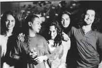  ??  ?? RAZORBACK in the early days: (L-R) Brian Velasco, Kevin Roy, David Aguirre, Louie Talan, and Tirso Ripoll.
