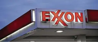  ?? Bloomberg file photo ?? Internal documents reveal that Exxon Mobil’s own assessment of a $210 billion investment strategy shows yearly emissions of carbon dioxide rising 17 percent by 2025.