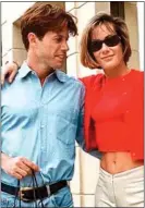  ??  ?? FRIENDS: Tara Palmer-Tomkinson with her pal Joe Simon in LA in 1998