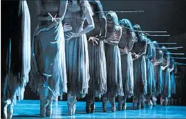  ?? LAURENT LIOTARDO PHOTO ?? English National Ballet in Akram Khan’s “Giselle.”