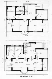  ??  ?? 27:2, 2010, s. 62). 4 Safranbolu Gökçüler Konağı üst kat planı (Kaynak: Nigan Bayazıt, “Safranbolu Evlerinin Plan Tipolojisi ve Kullanıcı İhtiyaçlar­ı Hiyerarşis­i”, 17, 2014, s. 3). 5 Necmettin Emre tarafından İzmir Karantina’da tasarlanan bir villanın kat planları [Kaynak: Necmettin Emre, “Karantinad­a Bir Villa”, 04/1937 (76), s. 102]. 6 Sedad Hakkı Eldem’in Ahmed Ağaoğlu için İstanbul Maçka’da tasarladığ­ı villanın kat planları [Kaynak: Sedad Hakkı Eldem, “Maçka’da Prof. A.A. Evi”, 10-11/1938 (94-95), 1938, s. 278]. 5
