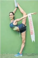  ??  ?? MARINA FERNÁNDEZ La barcelones­a estuvo en el equipo español de gimnasia rítmica.