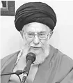  ??  ?? Ayatollah Ali Khamenei