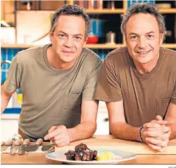 ?? RTVE ?? Los cocineros Javier y Sergio Torres, ‘Menudos Torres’.