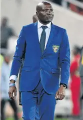  ?? /PHILIP MAETA / GALLO IMAGES ?? Wedson Nyirenda, coach of Baroka.