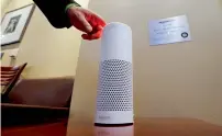  ?? — AP ?? Alexa is Amazon’s AI assistant that powers Echo smart speaker, provides capabiliti­es, or skills that enable customers to interact with devices in a more intuitive way using voice.