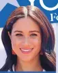  ??  ?? MEGHAN MARKLE Turns 39 on Aug. 4