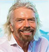  ?? ?? RICHARD BRANSON Innovador en la gestión del tiempo, el fundador de Virgin Group es partidario de que sus empleados autogestio­nen su tiempo libre... siempre que cumplan con su trabajo.