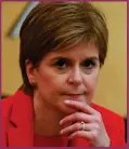  ?? ?? First Minister Nicola Sturgeon wrote to Michael Gove MP