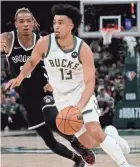  ?? JOURNAL SENTINEL MIKE DE SISTI / MILWAUKEE ?? Bucks wing Jordan Nwora is seeking to earn quality minutes even when the team is healthy.