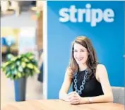  ??  ?? SARAH HECK worked for Obama’s White House. Now she’s at Stripe, a San Francisco tech company.