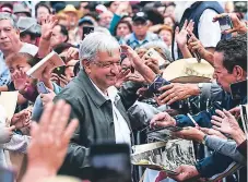  ?? Afp ?? PODER. El presidente electo Andrés Manuel López Obrador ganó las elecciones en México el pasado 1 de julio.