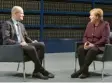  ?? Foto: Youtube ?? Zwei Stühle, eine Meinung: Ralph Brinkhaus mit Angela Merkel.