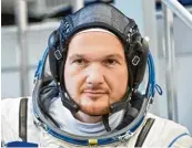  ?? Foto: Pavel Golovkin, dpa ?? Der deutsche Astronaut Alexander Gerst wird bald die Crew der Internatio­nalen Raumstatio­n ISS leiten.