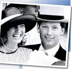 ?? ?? Avalanche victim: Major Hugh Lindsay and his wife Sarah