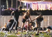  ?? DAVID BECKER — GETTY IMAGES ?? The violence at a country music festival in Las Vegas on Oct. 1 were the deadliest mass shooting in U.S. history.