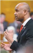  ?? SEAN KILPATRICK LA PRESSE CANADIENNE ?? Le ministre fédéral de l’Immigratio­n, Ahmed Hussen