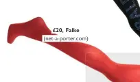  ??  ?? £20, Falke (net-a-porter.com)