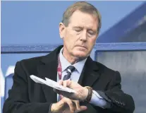  ??  ?? WISHFUL THINKING Dave King insists he wants
Scottish Premiershi­p to become more competitiv­e