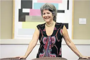  ?? RICARDO RAMIREZ BUXEDA/ORLANDO SENTINEL ?? Flora Maria Garcia, who has been president and CEO of United Arts of Central Florida since the spring of 2012, will retire Friday.