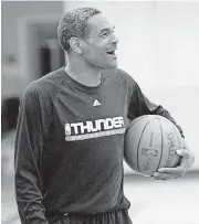  ?? [OKLAHOMAN ARCHIVES] ?? Longtime sports writer Bob Ryan said Thunder assistant coach Maurice Cheeks, pictured, should be in the Basketball Hall of Fame. Cheeks was a four-time All-Star guard during his NBA career.