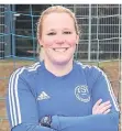  ?? FOTO: FUPA ?? TSV-Trainerin Marijke Hardt will in der Landesliga bleiben.