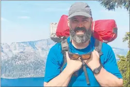  ?? Annie Chong ?? Thomas Driscoll had plans to hike the Pacific Crest Trail from the Mexican border to the Canadian border, but he was killed in an attack on the Strip on Sunday.