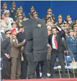  ?? AP ?? Venezuela acusó ayer mismo al presidente de Colombia del alegado atentado.