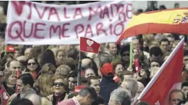  ?? Foto: CSN-Archiv ?? Das Abtreibung­srecht wird immer wieder durch Demonstrat­ionen von Befürworte­rn oder Gegnern begleitet.