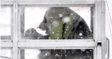  ?? — Reuters ?? Giant pandas, male Hua Bao and female Jin Bao Bao, are placed on a truck during their arrival at the airport in Vantaa, Finland, on Thursday.