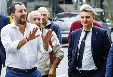  ?? LaPresse ?? Promosso viceminist­ro Il genovese Edoardo Rixi è il vice di Toninelli alle Infrastrut­ture e Trasporti