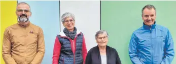  ?? FOTO: VEREIN ?? Der neue Vorstand des ASV Waldburg (von links): Sascha Lerner, Marianne Späth, Inge Käser und Wolfgang Spira.